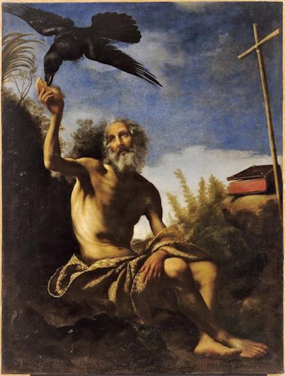 St Paul l'ermite, Carlo Dolci (1616-1686)